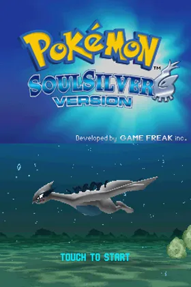 Pokemon - Silberne Edition SoulSilver (Germany) screen shot title
